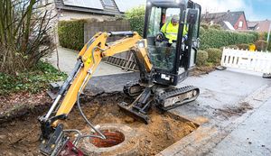 Nouvelle pelle sur chenilles de 5 tonnes SY50U T4f - Product Image 6