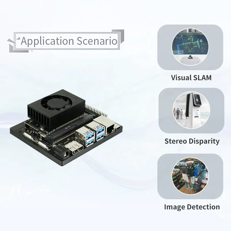 En Stock NVIDIA Jetson Orin Nano Developer Kit 40 Tops 8 GB (945-13766-000) para Jetson Orin Nano 8 GB Box Enclosure Case