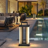 Luz nocturna de jardín solar para exteriores, lámpara de césped Led, lámpara de patio, lámpara de césped decorada