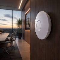 Punto de Acceso Inalámbrico Empresarial CW9162I-MR Tri-Banda Wi-Fi 6E, 3.9Gbps de Alta Velocidad, Administrado en la Nube, 6GHz, para Interiores