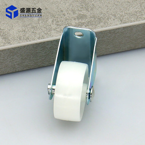 Shengyuan 1.25-Inch Silent Industrial Caster Rigid Plate Mount 60mm Diameter Furniture Wheel - Product Image 3