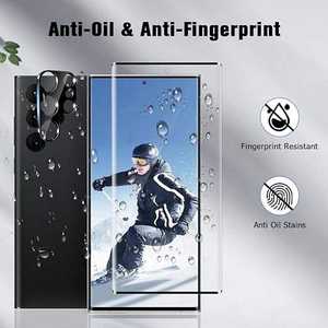 ULTRA Clear 9H Dureté Protecteur d'écran en verre trempé Film de protection anti-rayures pour Samsung pour Galaxy S25ULTRA Sans bulles - Product Image 4