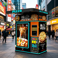 Machine à pizza automatique de haute qualité pour la vente en gros, machine à pizza entièrement automatique pour la restauration rapide, en vente
