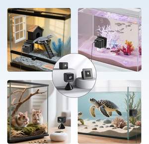 Oikay 3mp Cmos Sensor Kubuscamera Met Nachtzicht Ai Bewegingsdetectie Ingebouwde Sirene En Microfoon Voor Aquariumtoezicht Voor Huisdieren - Product Image 6