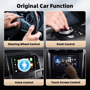 Diboev New mini không dây Carplay Adapter 2 trong 1 có dây/không dây tự động ai hộp Cắm và chơi <span class=keywords><strong>Dongle</strong></span> cho xe - Product Image 4