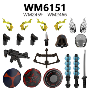 WM6151 Super Héros Sentry Soldat d'Hiver Yelena Belova Agent Américain Taskmaster Gardien Rouge Sentry Ghost Blocs de Construction Jouets pour Enfants - Product Image 1