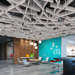 Acousound <span class=keywords><strong>2025</strong></span> Mới Hiện Đại Cách Âm Bảng Điều Chỉnh Pet Vải Acoustic Trần 100% Vật Nuôi Chống Cháy Acoustic Nghệ Thuật Hội Đồng Quản Trị Trần Vách Ngăn - Product Image 4