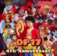 Pre-vendita del Pacchetto Booster del Gioco di Carte Collezionabili OP17 Edizione Giapponese World Strong Warriors - 4° Anniversario (OPCG)