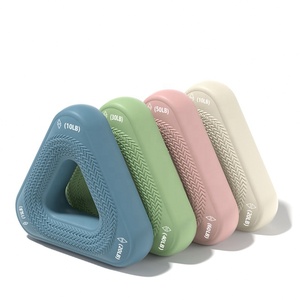 Triangle Silicone Hand Grip Gripper Hand Wrist <b>Finger</b> Strength Exercise Training Trainer Exerciser Strengthener Ring - Product Image 5