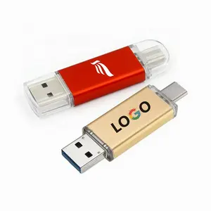 High speed USB C pen drive 64gb memorias usb 3.0 Type C OTG USB flash drives 128GB for mobile phone