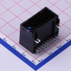 1376137-1 Wire-to-Board Pin Header Bent Lead Through Hole,P=2.5mm Connector 2x10P 2.5mm Right Angle Insert 20P - Product Image 1