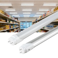 Tube LED T8 18W 2200lm 4ft 1.2M AC100-277V homologué CE ROHS, base G13, directement de l'usine