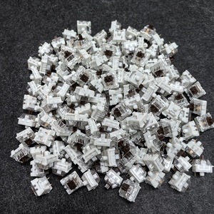 KTT Mavi/Kırmızı/Kahverengi Anahtar 3 Pinli Lineer/Tıklamalı/Dokunmatik Anahtar, Sıcak Değiştirilebilir Mekanik Klavye/Oyuncak Anahtarı için - Product Image 4
