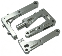 Poteaux de fixation en aluminium billet pour roll cage, composants de montage de roll cage en aluminium CNC sur mesure