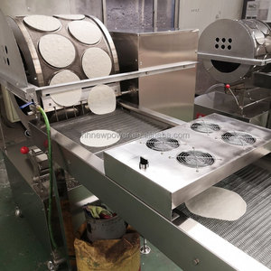 Good Price Fully Automatic Round Square Spring Roll Sheet Maker <b>Crepes</b> Ethiopian Injera Wrapper Making <b>Machine</b> on Sale - Product Image 1