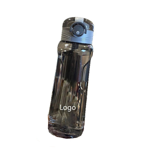 Bouteille d'eau en plastique avec infuseur à thé, bouchon à charnière, 750 ml, sans BPA, pour le camping en plein air, la randonnée, adultes, design moderne - Product Image 6