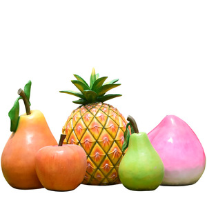 Ngoài trời thân thiện với môi mô phỏng trái cây rau sợi thủy tinh điêu khắc vườn mẫu giáo dâu tây nho mô hình trang trại trang trí - Product Image 5