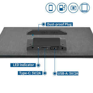 Vente Flash Panneau <span class=keywords><strong>Solaire</strong></span> Pliable en Silicium Monocristallin 8W 15W Portable <span class=keywords><strong>Chargeur</strong></span> <span class=keywords><strong>USB</strong></span> pour Tablette et Téléphone Portable, Idéal pour le Camping - Product Image 6