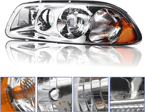 Par de Faros Delanteros Halógenos para Mack CX CXN CXU GU4/<span class=keywords><strong>GU5</strong></span>/GU7/GU8 1998-2018, Resistentes al Agua, con <span class=keywords><strong>1</strong></span> Año de Garantía, Directo de Fábrica - Product Image 2