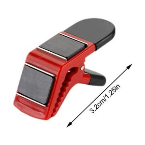 1 Uds. Clip de soporte magnético para pinceles de pintura abridor de estaño Painiters Clips de pintura magnéticos herramientas de bricolaje rojo - Product Image 5