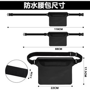 Sac banane étanche pour téléphone, compatible écran tactile, idéal pour la natation, la plage, les activités aquatiques, la plongée et le rafting - Product Image 5