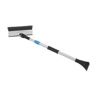 Brosse à neige sèche personnalisée OEM, pelle à déneiger, grattoir à glace, manche télescopique en plastique 680x120x40mm pour automobile - Product Image 1