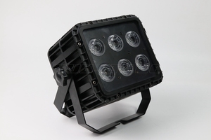 IP65 không thấm nước 6-in-1 điện thoại + 2.4G wdmx + IRC pin-Powered không dây DMX LED Fresnel mệnh ánh sáng uplight Fresnel ánh sáng - Product Image 5