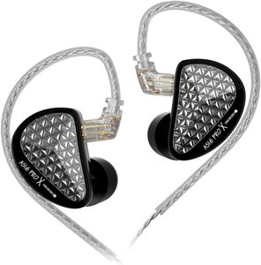 KZ AS16 PRO X Moniteur intra-auriculaire 16BA HiFi, Écouteurs filaires professionnels IEM - Product Image 1