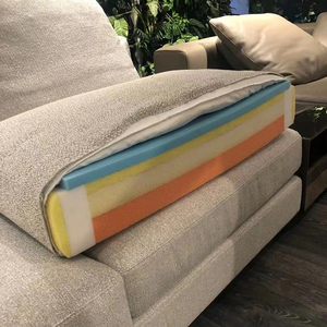 ชุดโซฟาสไตล์อิตาลีทันสมัยชุดโซฟาผ้าเวสไซด์เฟอร์นิเจอร์หนังโซฟาห้องนั่งเล่นคุณภาพสูง - Product Image 6