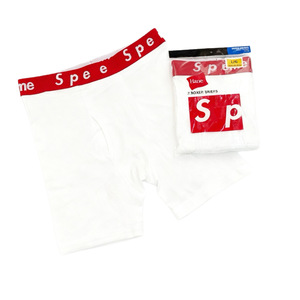 2 Piece Unmarked American Style Trendy Brand Hop Breathable Quick Dry Comfortable Jacquard <b>Long</b> Cotton ODM Mid-rise Men's <b>Boxer</b> - Product Image 5