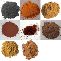 Fourniture oxyde de fer orange 960 # couleur brique matériaux de construction sol feuille de ciment papier spécial oxyde de fer orange