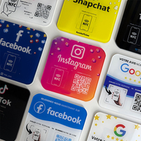 Plaque personnalisée NFC en français