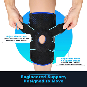 Oferta Especial: <span class=keywords><strong>Rodillera</strong></span> Ortopédica Abierta de Neopreno con Bisagras y Estabilizadores <span class=keywords><strong>Laterales</strong></span> Metálicos <span class=keywords><strong>para</strong></span> Rótula - Soporte Médico <span class=keywords><strong>para</strong></span> Articulación de Rodilla - Product Image 4