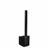 Subwoofer professionnel amplifié, sonorisation portable pour DJ, scène, fête, enceinte colonne professionnelle 12 pouces, enceinte active 10 pouces, 4 ohms, 2000 W, système PA