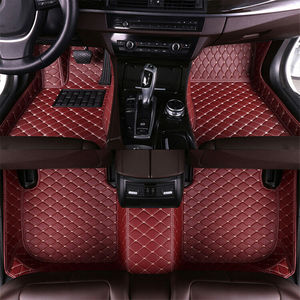 <span class=keywords><strong>Tappetini</strong></span> Auto Impermeabili Antiscivolo Muchkey per <span class=keywords><strong>Alfa</strong></span> <span class=keywords><strong>Romeo</strong></span> Giulia 2017 2018, <span class=keywords><strong>Tappetini</strong></span> in Pelle di Lusso - Product Image 4