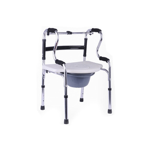 Foxconn Aluminum Walker With Seat And Toilet For Elderly Adults 130kg Load Capacity <b>Foldable</b> Adjustable Support Frame - Product Image 4