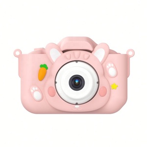 Cámara Digital Mini SLR para Niños, Pantalla de 2 Pulgadas, Juguete Instantáneo y Adorable, Lente Intercambiable, Memoria Integrada de 32 GB, Grabación - Product Image 1