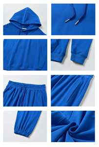 Biểu Tượng Tùy Chỉnh Trẻ Em Của Bé Hoodies & Áo Nỉ Pháp Terry Bông Kid Top Áo Jumper Jogger Tracksuit Quần Áo - Product Image 6