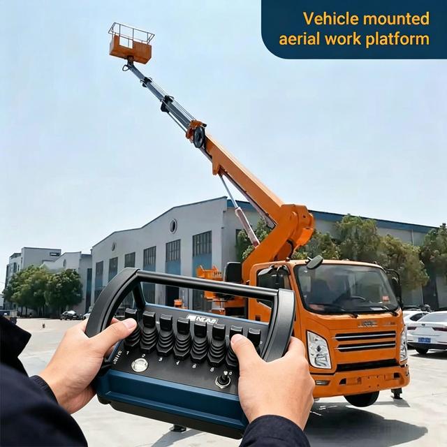 Unique ID Encrypted Hydraulic Transmitter, Universal Industrial Hydraulic Remote Control for Truck Mounted Crane