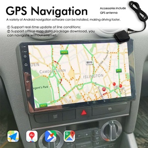 หน้าจอแอนดรอยด์ 13 ขนาด 128GB สำหรับ Audi A3 S3 RS3 ปี 2003-2012 เครื่องเสียงติดรถยนต์ GPS Carplay วิทยุในรถยนต์ เครื่องเล่นมัลติมีเดีย วิดีโอ ระบบนำทาง - Product Image 2