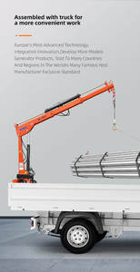 شاحنة رافعة هيدروليكية صغيرة معتمدة من Rima CE-Ton ، مركبة على شاحنة صغيرة للبناء-معدات الرفع الثقيلة - Product Image 4