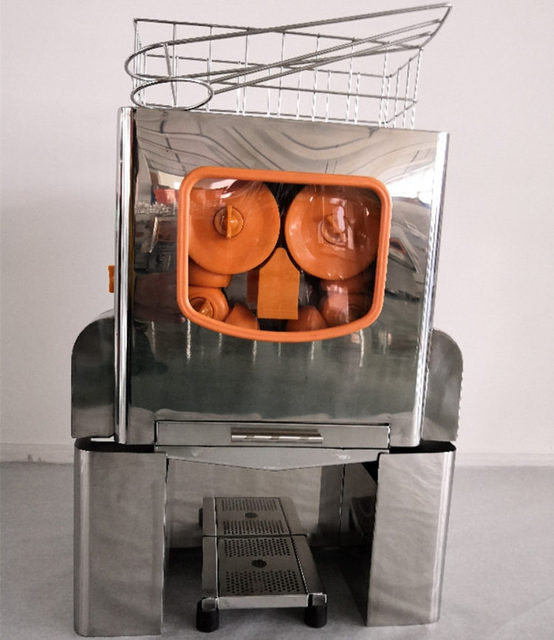 Fresh Industrial Orange Juicer Vending Machine Automatic