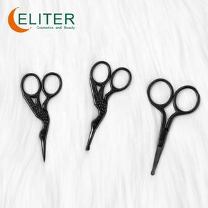 Eliter – ciseaux à cuticules professionnels en acier inoxydable noir, ciseaux pour sourcils et oiseaux, livraison rapide, offre spéciale - Product Image 6