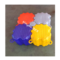 Plate-forme à chevalet flottante HDPE portable seadoo jet ski pont de ponton à quai flottant modulaire pour passerelle