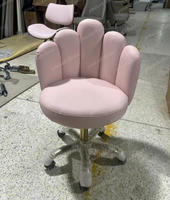 Fauteuil de luxe moderne en cuir PU réglable pour salon de manucure, spa des pieds, salon de beauté, tabouret de barbier, bureau