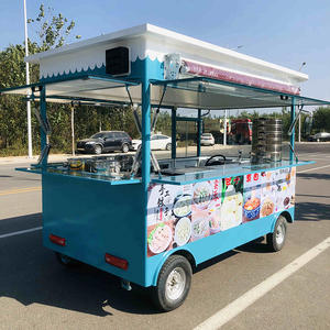 Remorque de camion mobile polyvalente personnalisée Remorque mobile extérieure entièrement équipée Cuisine mobile Taco Café Rue Food Truck - Product Image 1