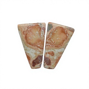 <b>Top</b> 100% Natural Asteroid Jasper Pair Fans All Mix Shape Loose <b>Crystal</b> India Inspired FAIJAN GEMS High Quality for Jewelry - Product Image 1