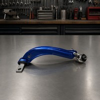 Kit de bras de suspension arrière réglables pour Honda Civic C50 Bleu Métallisé Anodisé – Remplacement pour berline