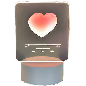 Creative Atmosphere Lamp Dreamy Glow Cartoon LED Acrylic Night Light <strong>Childrens</strong> Gift 3D Desk &amp; Bedside Lamp Customizable Logo - Product Image 5