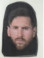 Cagoule de Ski Intégrale Transfrontalière Rigolote avec Logo Personnalisé et Style de Personnage Imprimé Numériquement